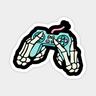 Skeleton gamer Magnet