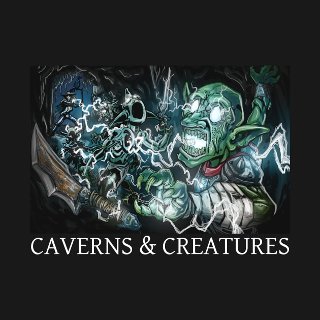 Caverns & Creatures:Lightning Bolt by robertbevan