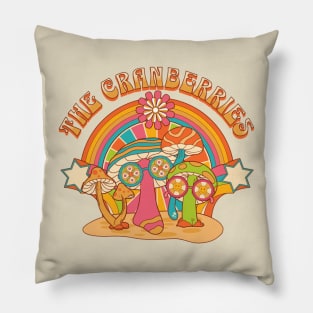 cranberries mushroom band Pillow