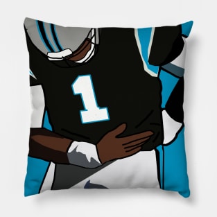 Cam Newton Touchdown Celebration NFL Carolina Panthers Pillow