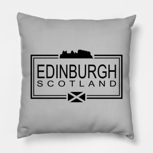 Edinburgh Scotland Pillow