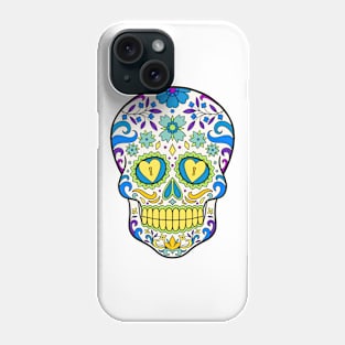 Sugar Skull Art Phone Case