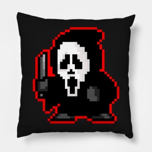 Pixel Ghostface Pillow