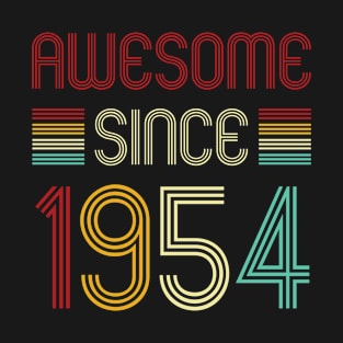 Vintage Awesome Since 1954 T-Shirt