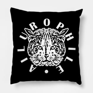 Cat Lovers Ailurophile Pillow