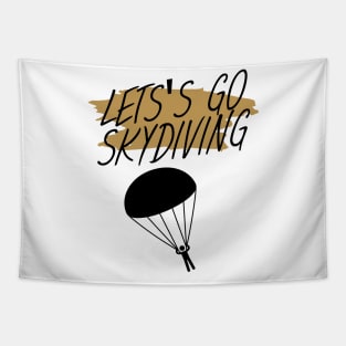 Let's go skydiving Tapestry