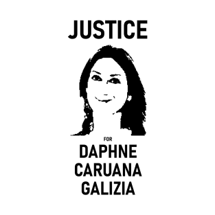 Justice for Daphne Caruana Galizia T-Shirt