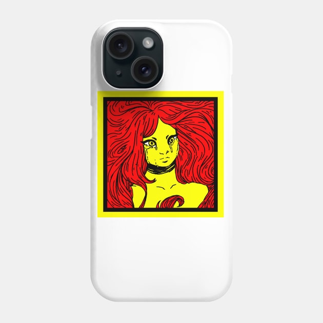 fluo girl #2 Phone Case by poupinette