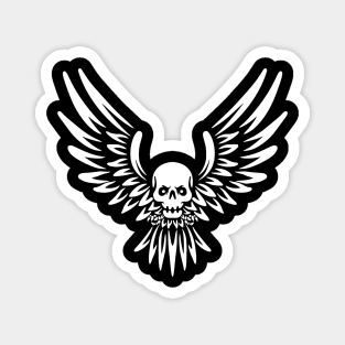 Flying Skull Magnet