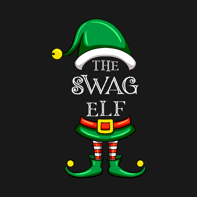 The Swag Elf Matching Family Christmas Pajama by Maica