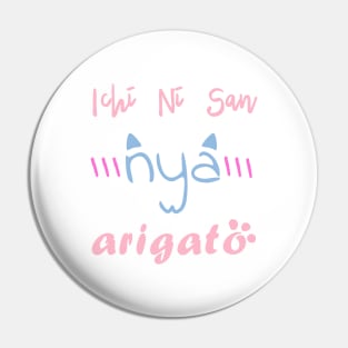 Nya! Arigato Pin