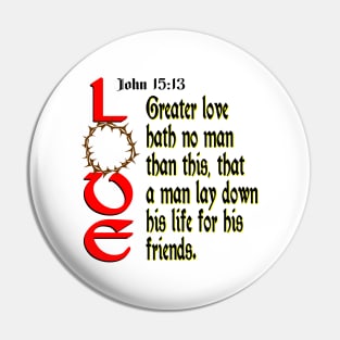 LOVE ~ CROWN OF THORNS Pin
