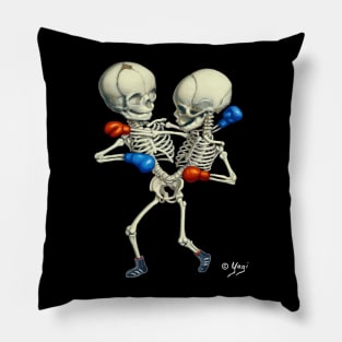 Boxing Twins Pillow