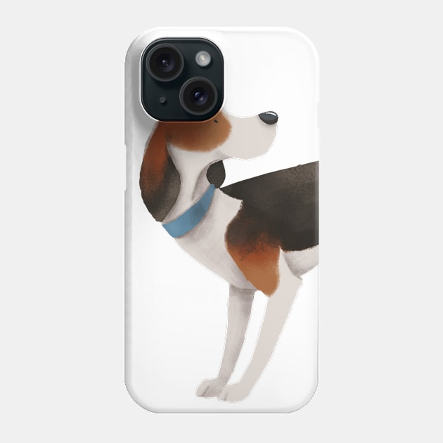 Dog breed Russian pinto hound Phone Case by kacia