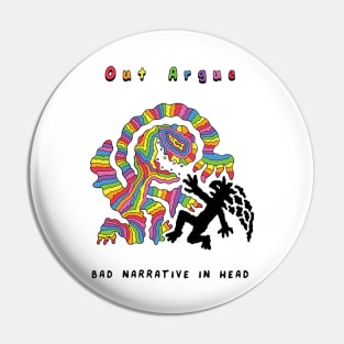 Out Argue Pin