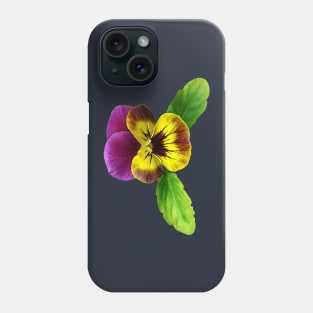 Pansies - Pansy With Welcoming Arms Phone Case