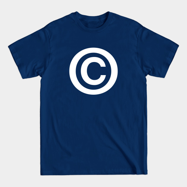 Disover Copyright - Copyright - T-Shirt