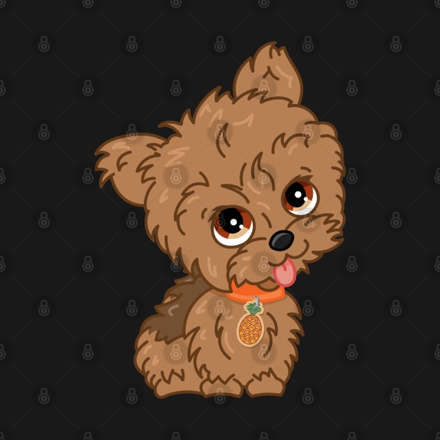 Cute Yorkie by Character Alley