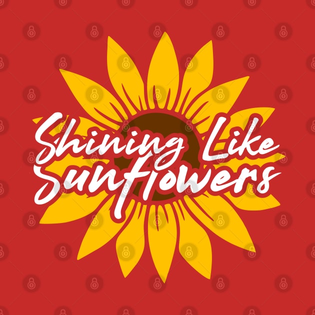 Shining like sunflowers by littlefrog