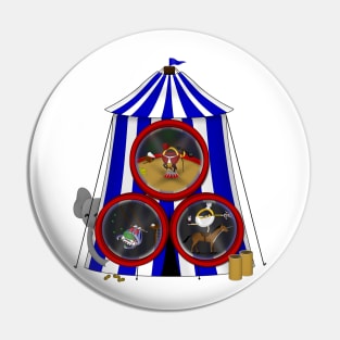 3 Ring Circus Pin