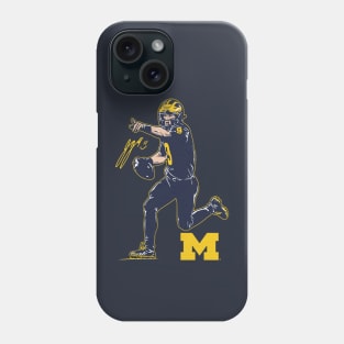 J.J. Mccarthy Superstar Pose Phone Case