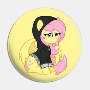 Fluttershy hoodie Pin