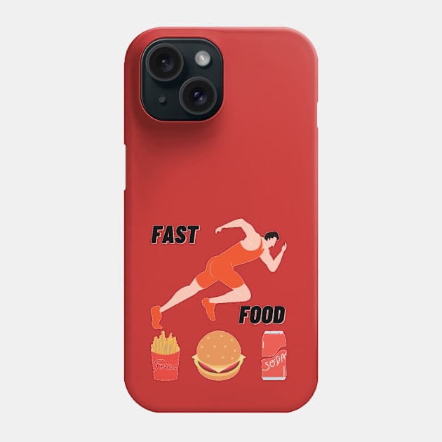 Fast food Phone Case by Jo3Designs