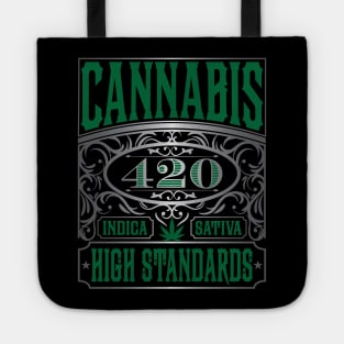 Cannabis High Standards Tote