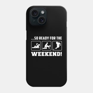 Rack 'Em Up for Fun: Beer Billiard Weekend Tee for Your Cue-cial Time! Phone Case