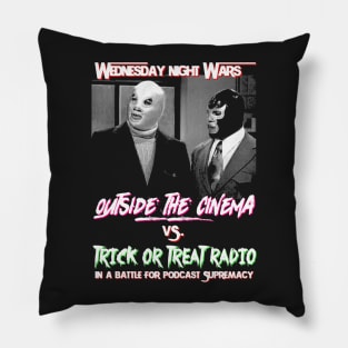 Wednesday Night Wars Pillow