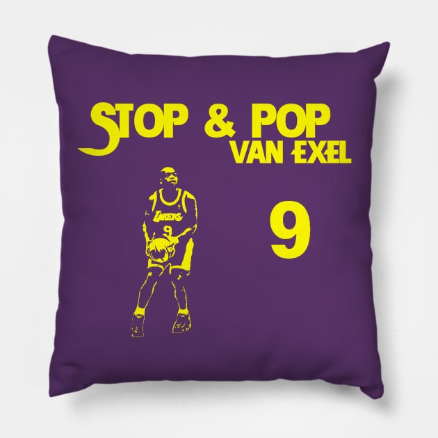 Nick Van Exel Pillow by Pastime Pros