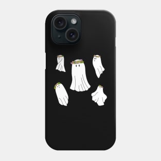 Cute floral ghost family Phone Case