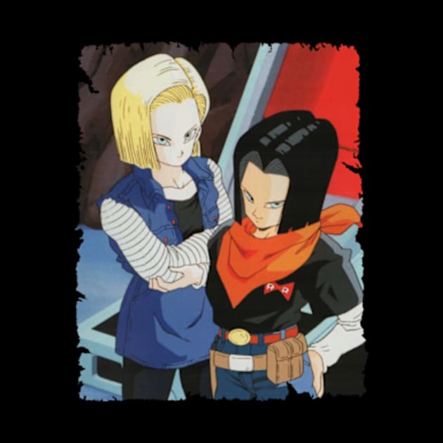 ANDROID 17 MERCH VTG by Kiecx Art