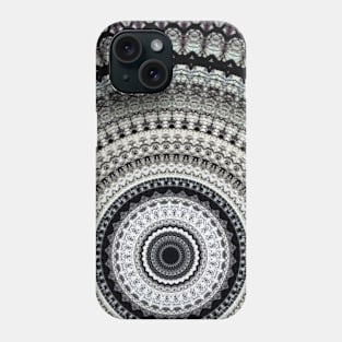 Mono Rays Mandala Phone Case