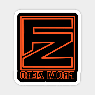 FROM ZERO tshirt logo Magnet