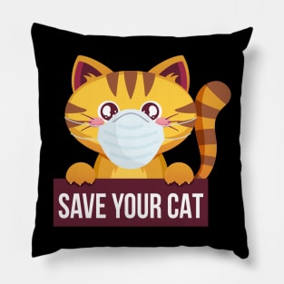 Save your Cat Pillow