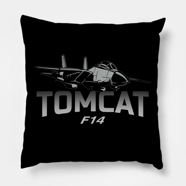 F-14 Tomcat Jet Fighters Pillow by Jose Luiz Filho