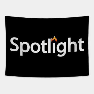 Spotlight artistic typographic artsy Tapestry