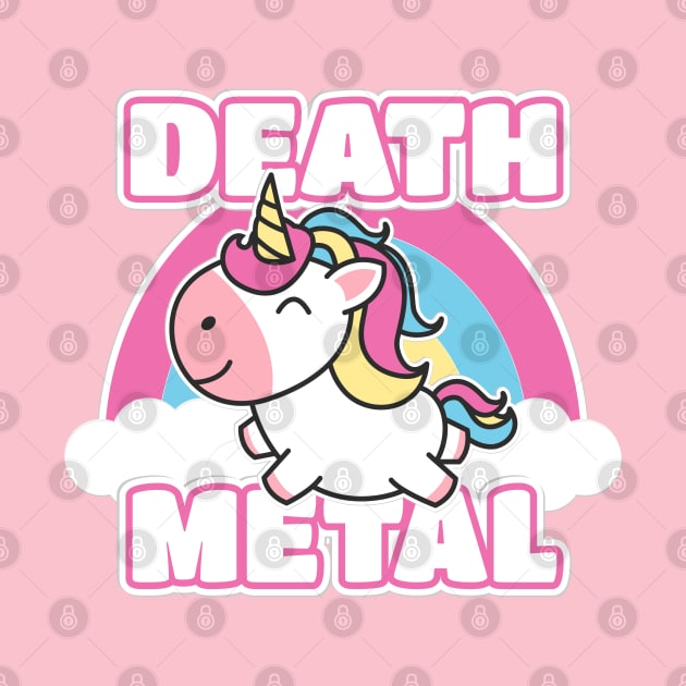 Unicorn death metal by Yaydsign