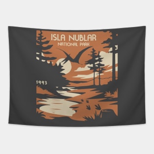 Isla Nublar National Park Tapestry