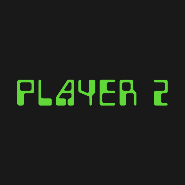 Player 2 Retro Video Game by Lyrical Parser