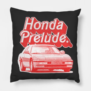 Honda Prelude (Red) /// Original Retro Design Pillow