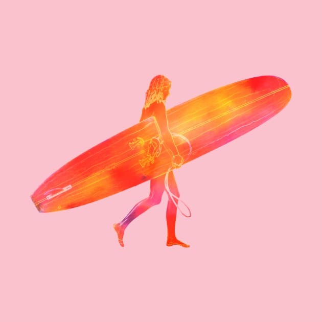 Longboard Girl by AKdesign