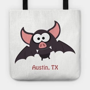 Cute Austin Bat Tote