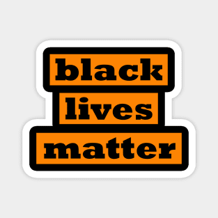 Black Power (Orange) Magnet