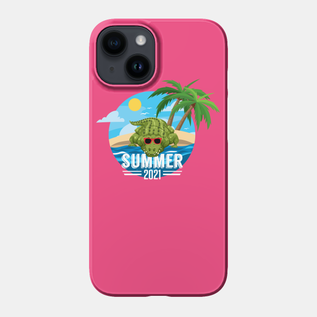 Summer Gator 2021 Phone Case by thouless_art