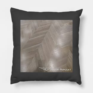 wood mosaic Pillow