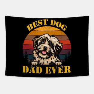 Best dog dad ever Tapestry