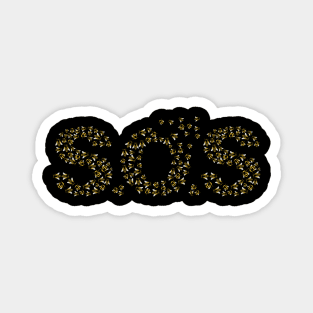 Save the Bees SOS Magnet