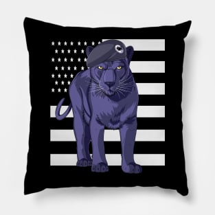 Black Panther Party Logo Pillow